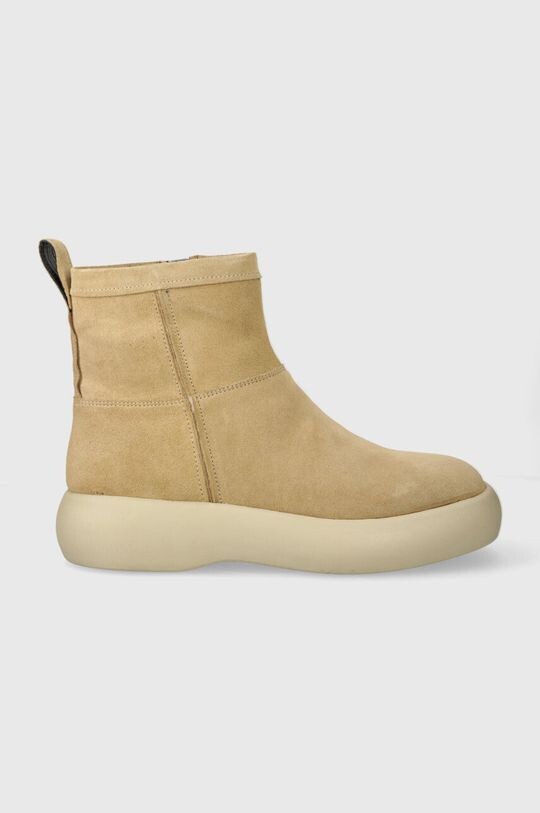 Замшевые ботильоны JANICK Vagabond Shoemakers, бежевый