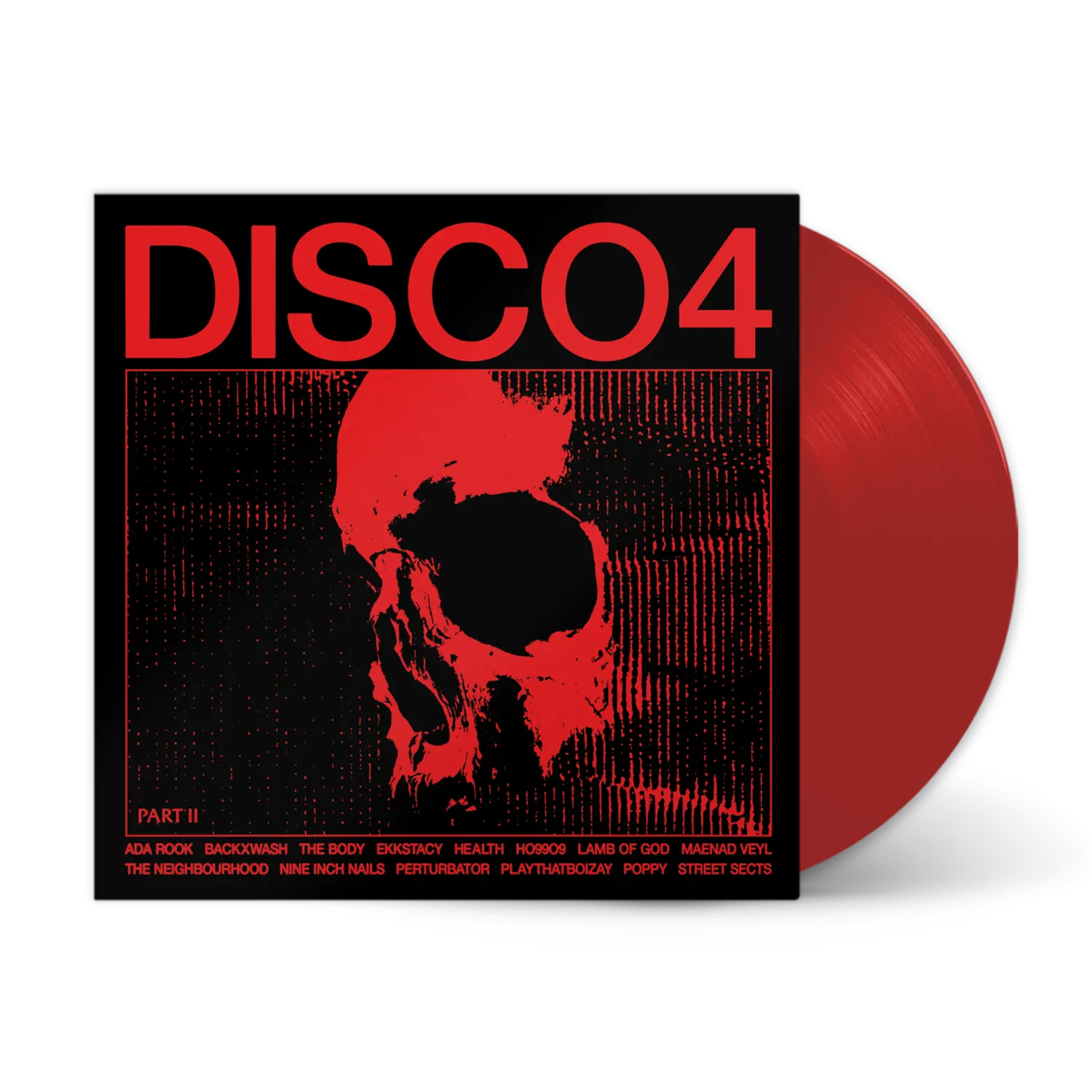 

Виниловая пластинка Disco4 :: part ii translucent red vinyl Health