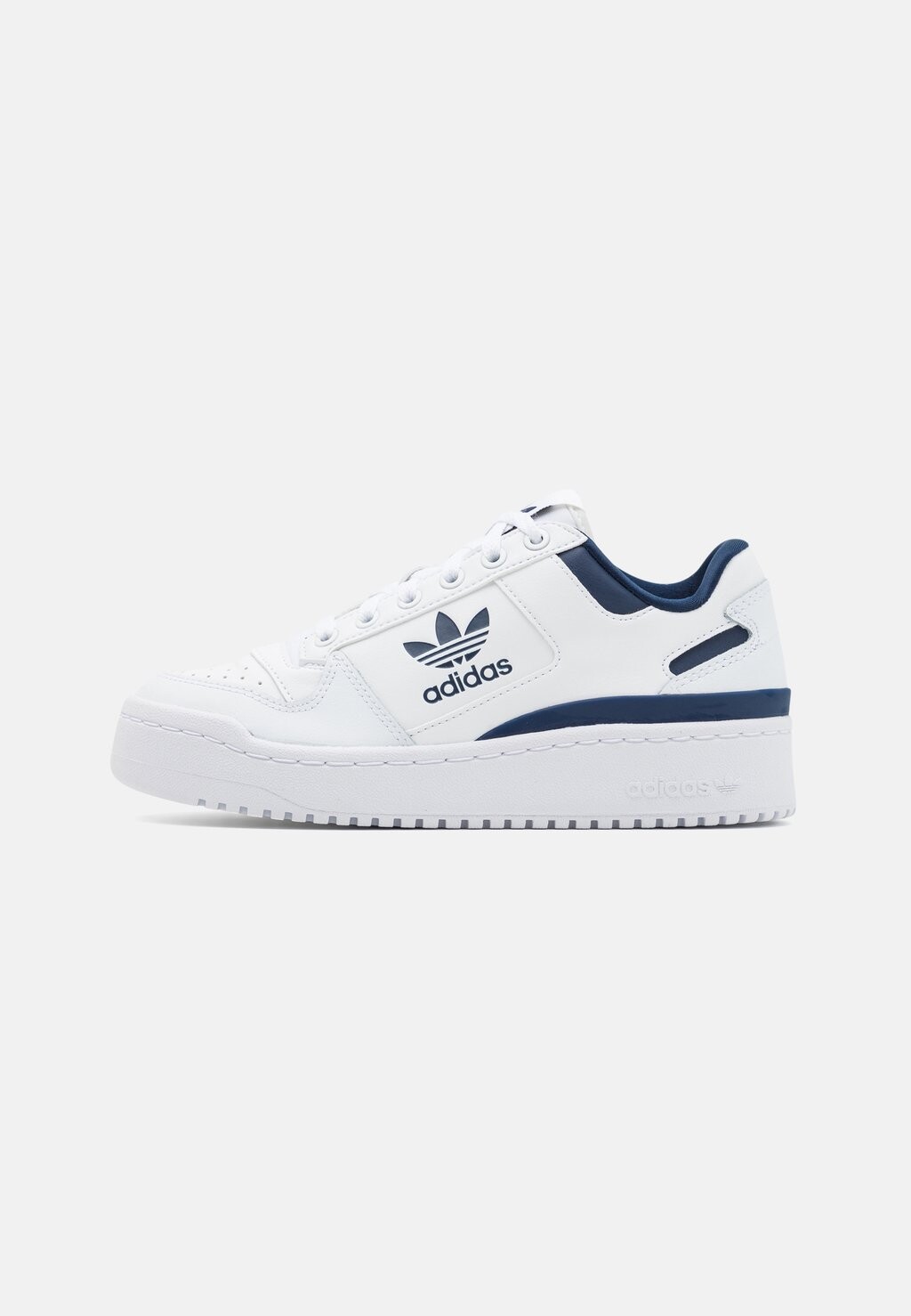 

Полукеды Forum Bold Unisex adidas Originals, цвет footwear white/night indigo/bright blue