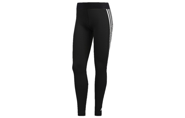 

Трикотажные спортивные штаны женские черные Adidas
