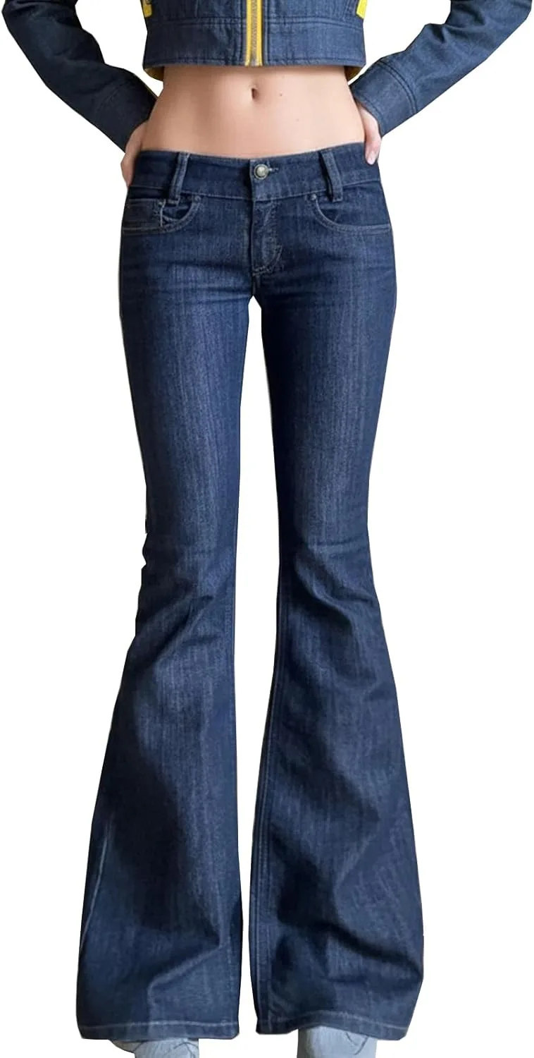 

Джинсы Low Rise Flare Stretch для женщин Viatabuna