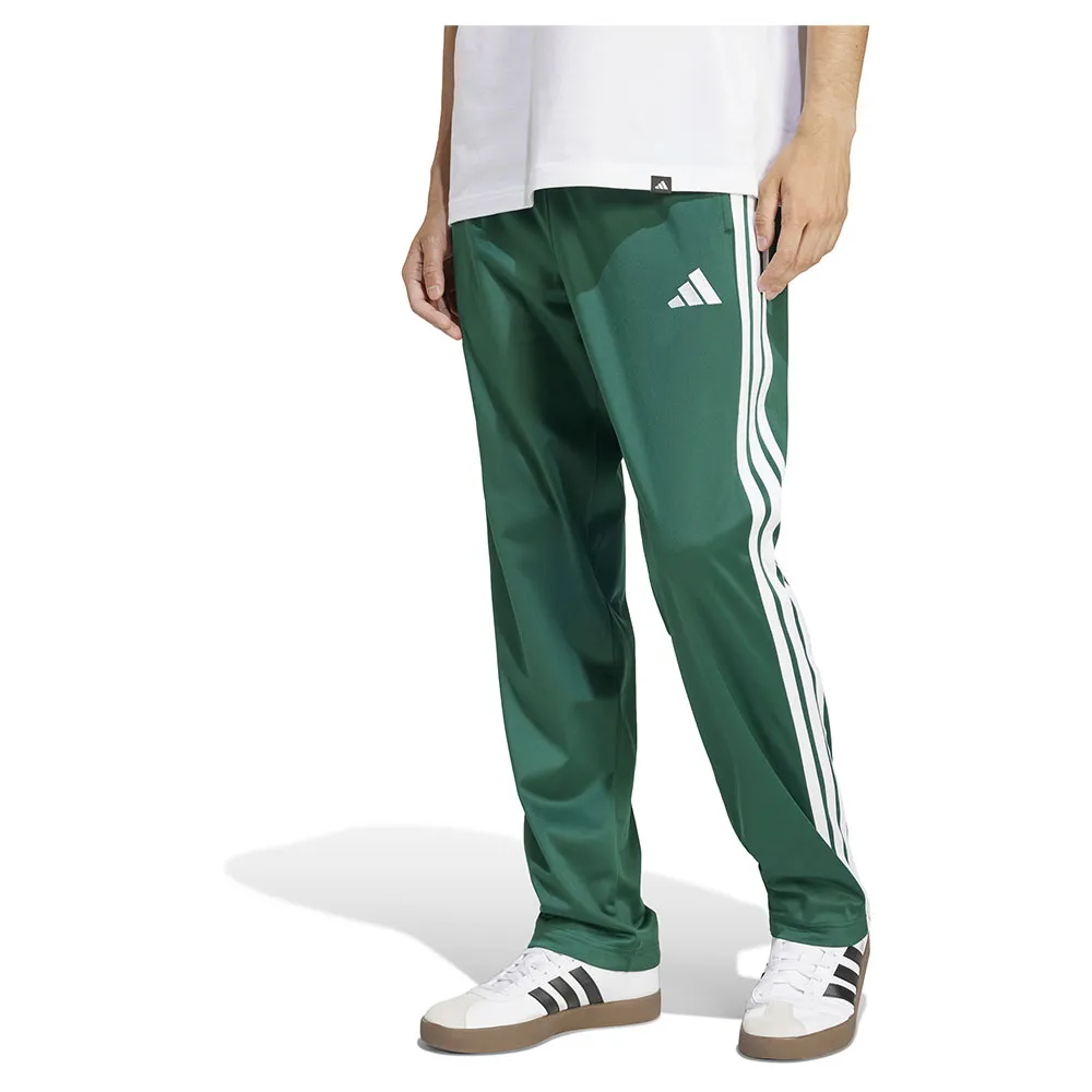 

Спортивные брюки adidas 3 Stripes Tricot Regular Fit Open Hem Track, зеленый