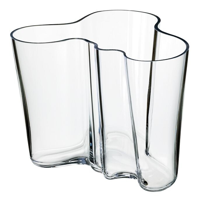 

Прозрачная ваза Aalto 6,25 дюйма Iittala, белый