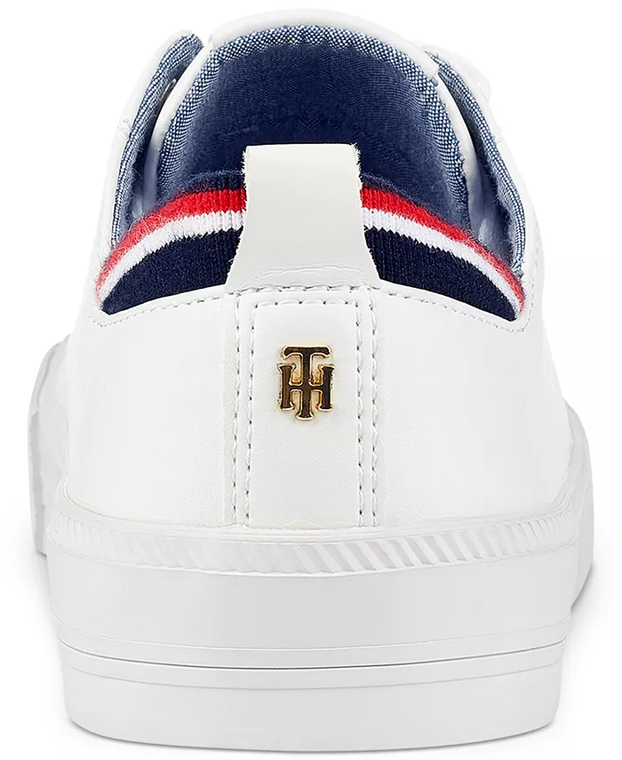 Женские кроссовки на шнуровке Two Tommy Hilfiger, белый — фото 3