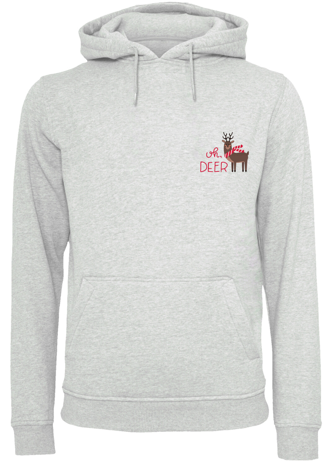 

Пуловер F4NT4STIC Hoodie Christmas Deer, цвет grau meliert