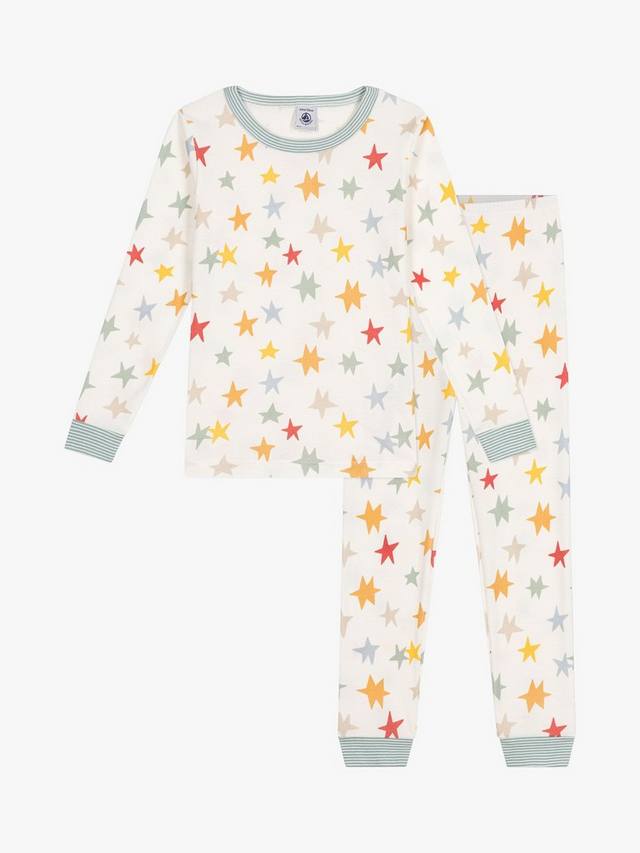 

Детская пижама со звездным принтом Petit Bateau, цвет Marshmallow