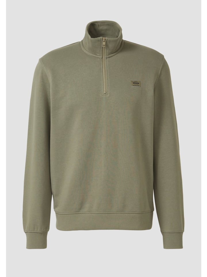 

s.Oliver Толстовка цвета 7853_оливково-зеленый