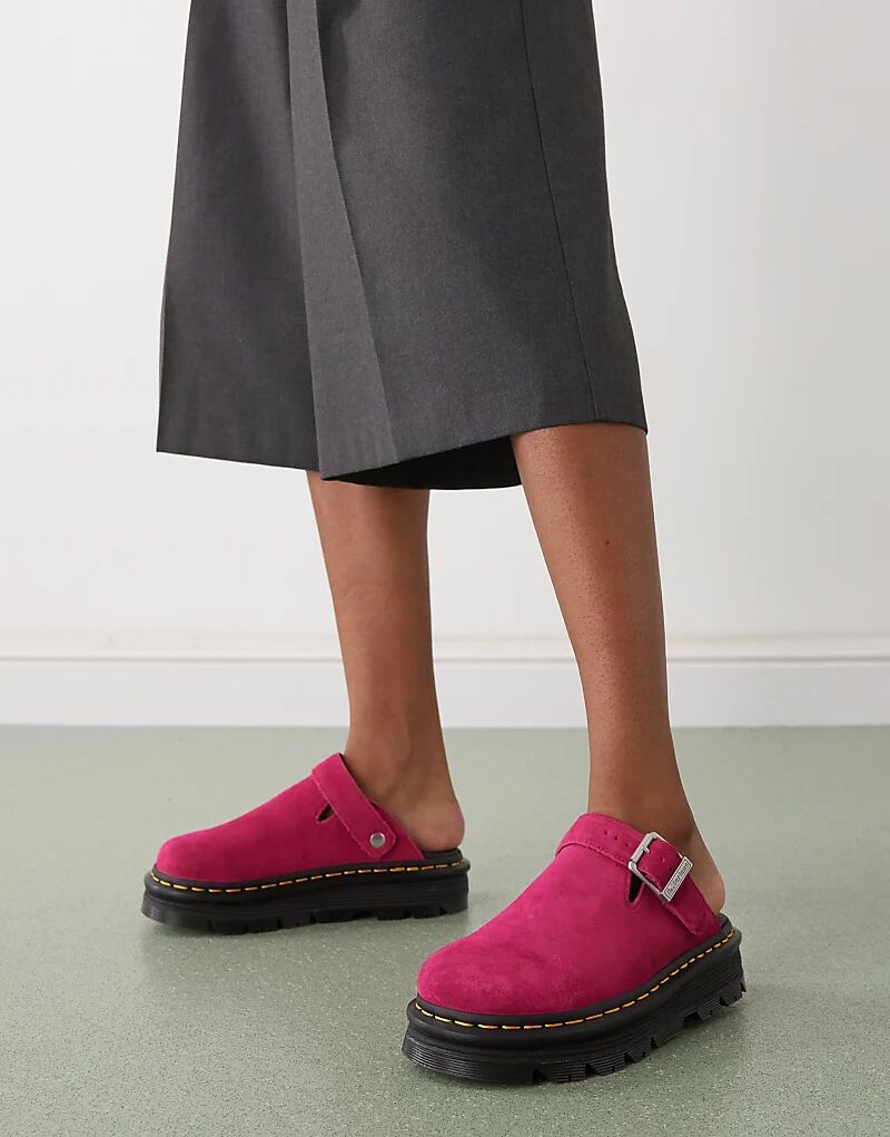 Туфли Dr Martens ZebZag цвета фуксии — фото 4