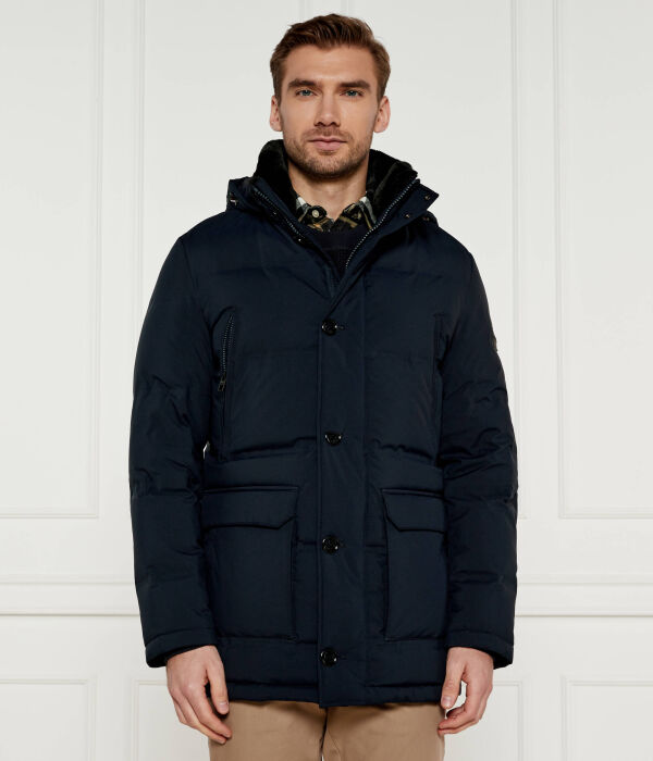 

Пуховик мужской Hechter Paris утепленный длинный, синий