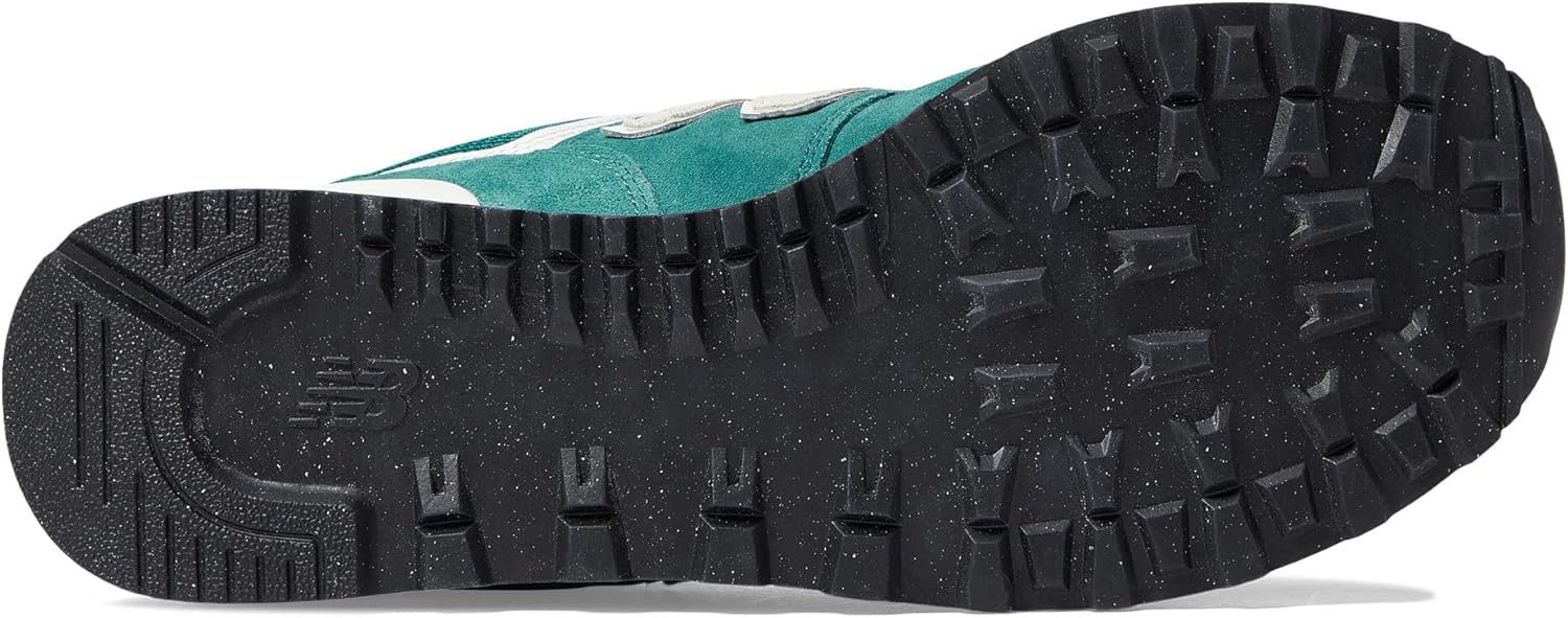 New Balance Мужские кроссовки 574 V1 Core, Green/Grey — фото 4