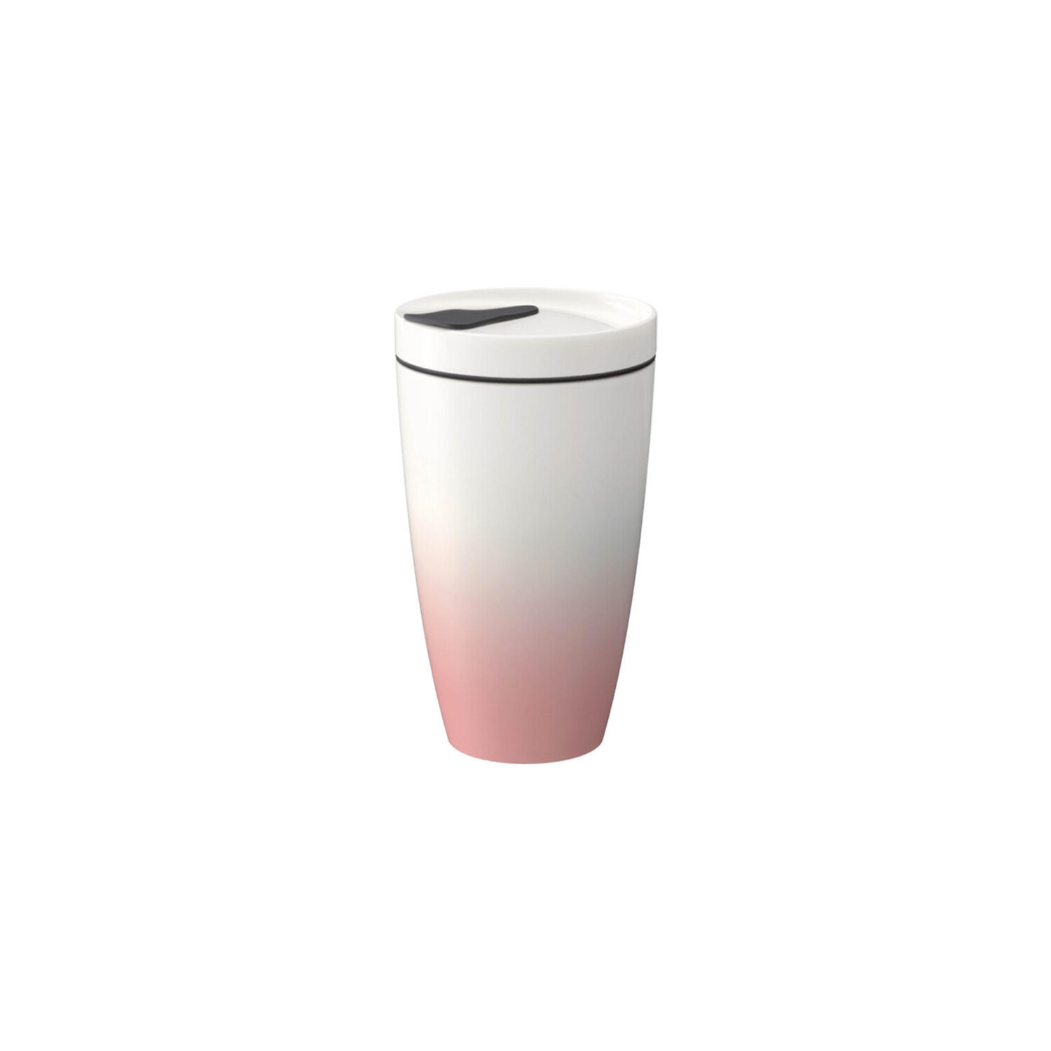 

Кофейная кружка like.Villeroy & Boch, 0,35 л, белый/розовый