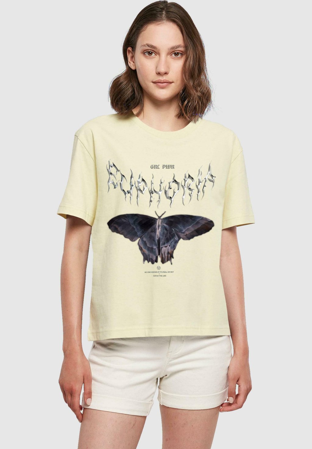 

Футболка с принтом EUPHORIA TEE Mister Tee, желтый