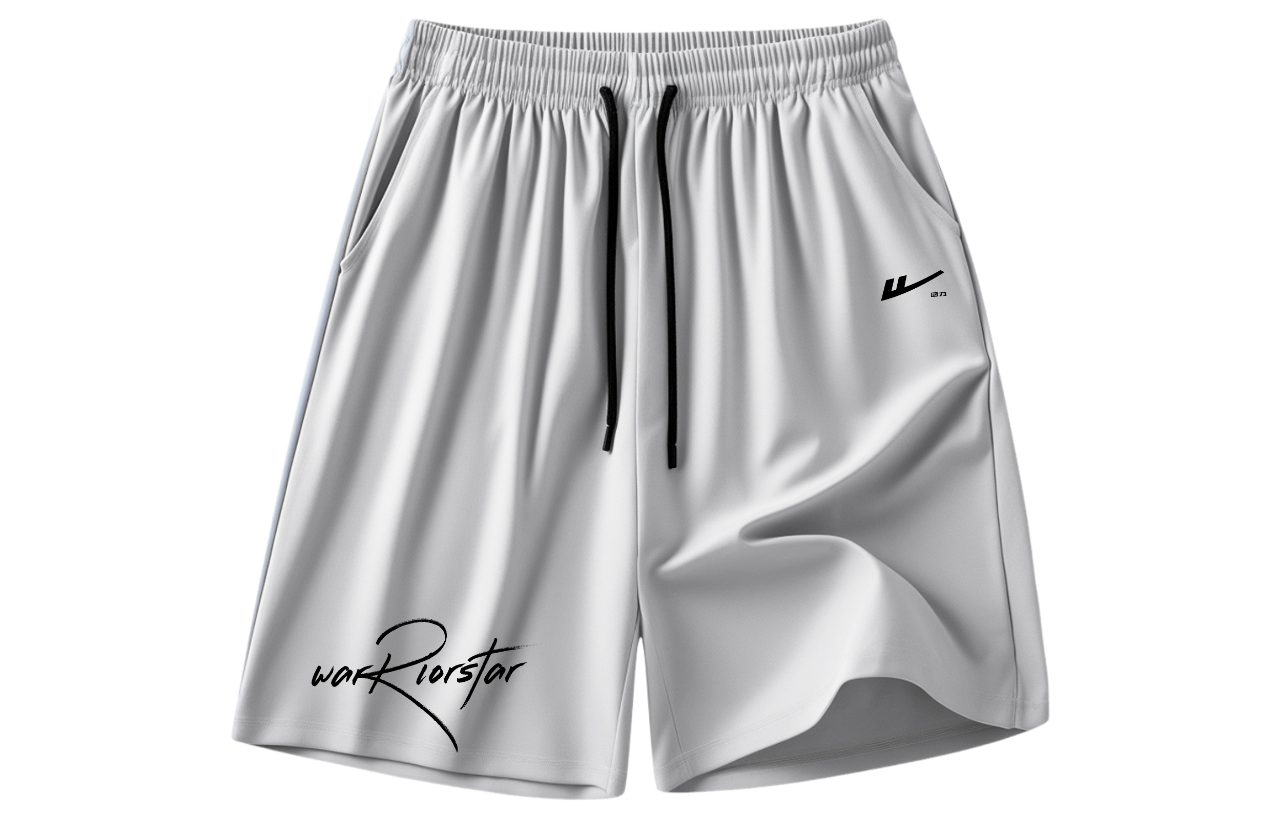 

Повседневные шорты Unisex Moderate WARRIOR, светло-серый