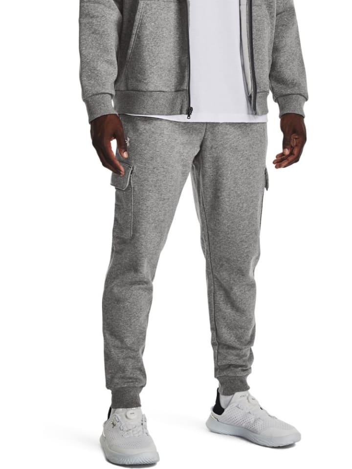 

Спортивные штаны UA Rival Fleece Cargo Jogger Under Armour, серый
