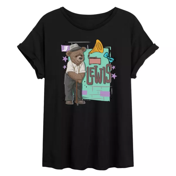 

Футболка oversize "If Movie" Lewis для подростков Licensed Character, черный