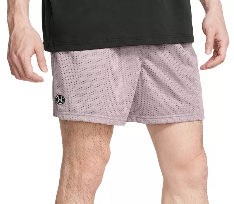 

Мужские шорты из сетки Under Armour Icon, цвет Tetra Gray/White
