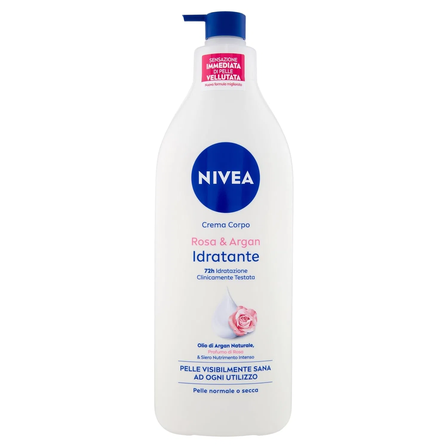 Увлажняющий крем для тела NIVEA Pink & Argan 500 мл ‎Nivea