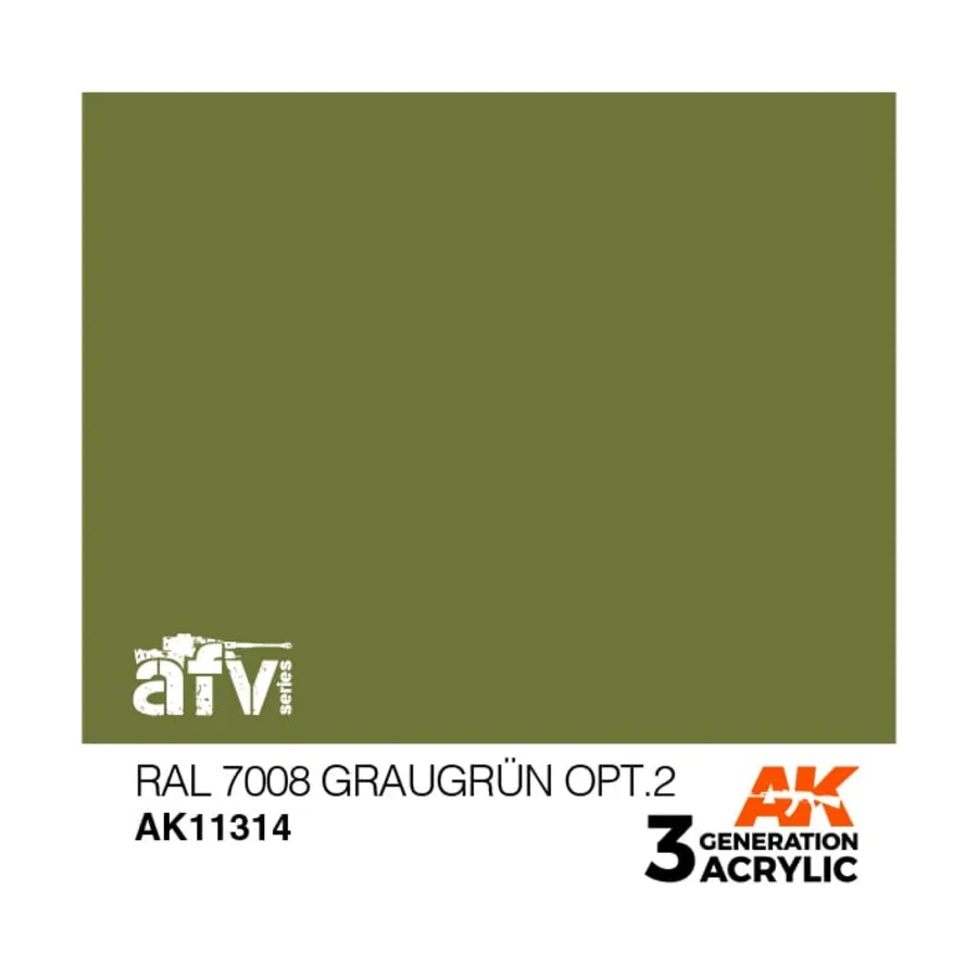 

RAL 7008 Граугрюн ОПТ2, 3rd Gen Acrylic - AFV