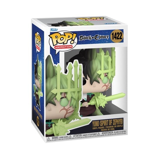 

Funko POP! Аниме, коллекционная фигурка, Черный Клевер, Юно(Дух Зефира)