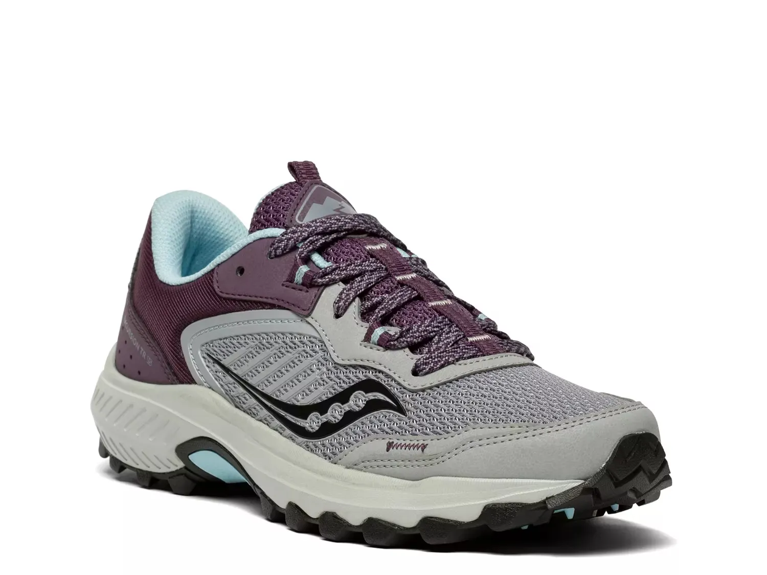 Кроссовки для трейлраннинга Excursion TR15 - женские Saucony, Grey/Purple