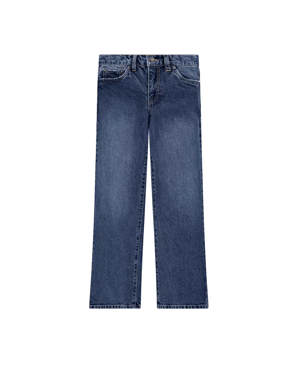 

Широкие джинсы премиум-класса для девочек Levi's, синий