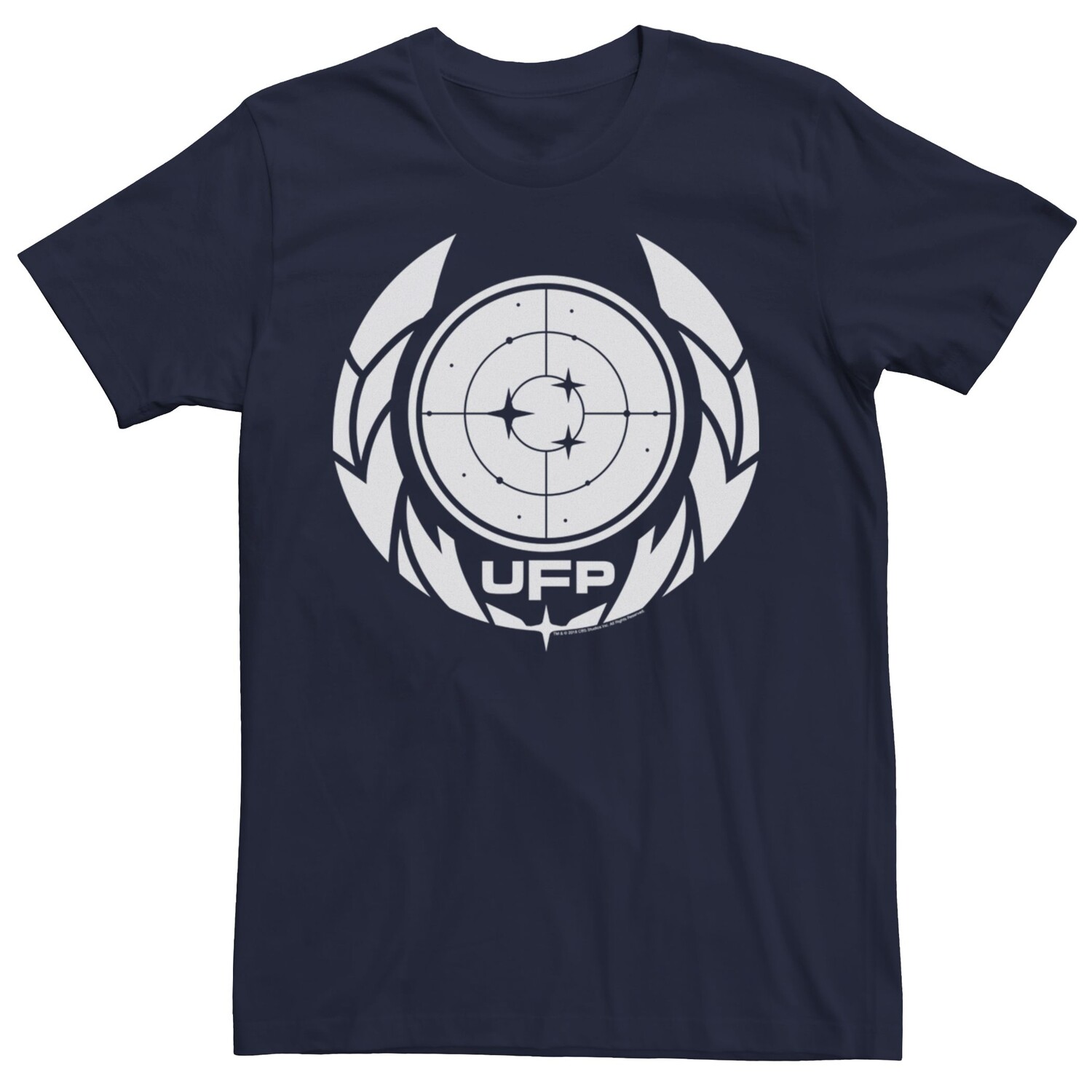 

Мужская футболка с рисунком Star Trek UFP Licensed Character