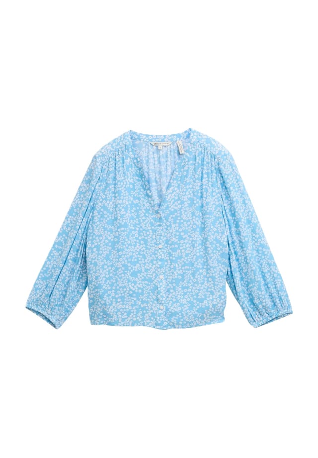 

Блузка с рукавом 3/4 Denim Tom Tailor, цвет 38267 small flowe