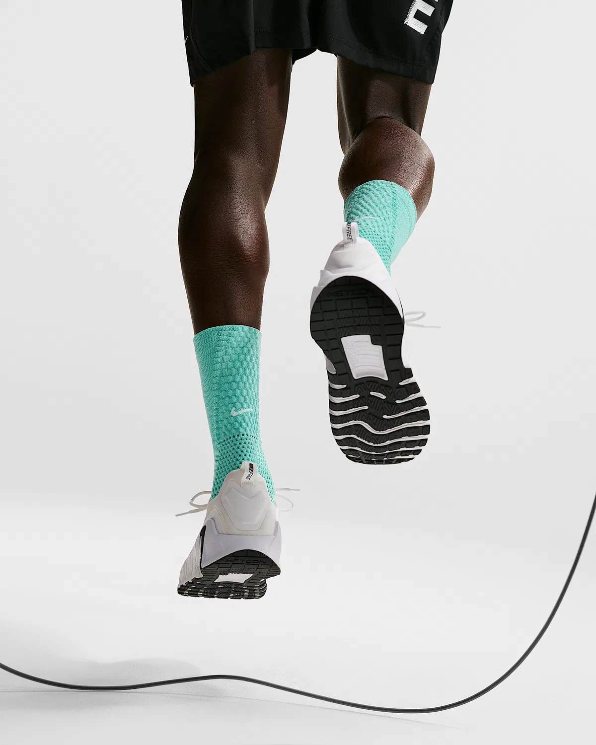 Dri-FIT ADV Cushioned Crew Socks (1 пара) Nike Unicorn, Mint/Black/White — фото 4