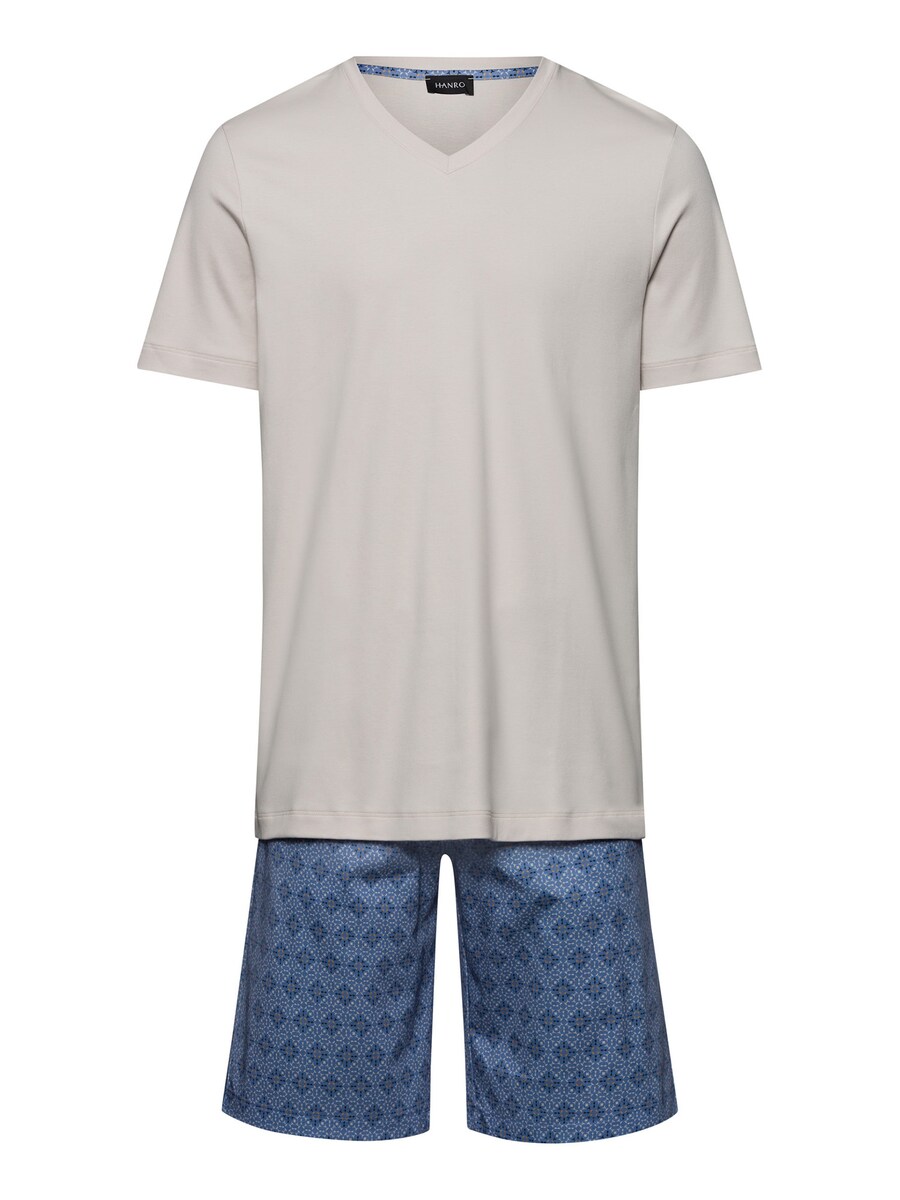 

Короткая пижама Hanro Night & Day, цвет Blue/Grey