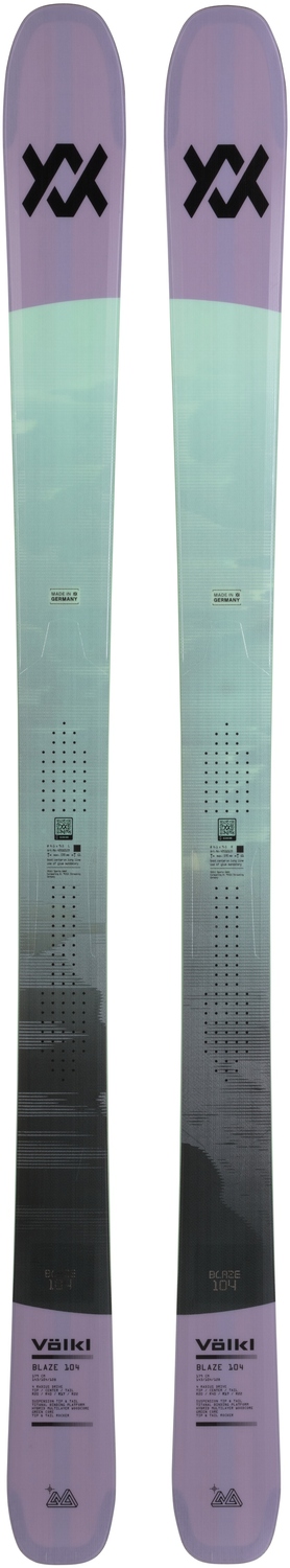 

Новые лыжи Volkl Blaze 104 фиолетового цвета, 172 см, 2026 год