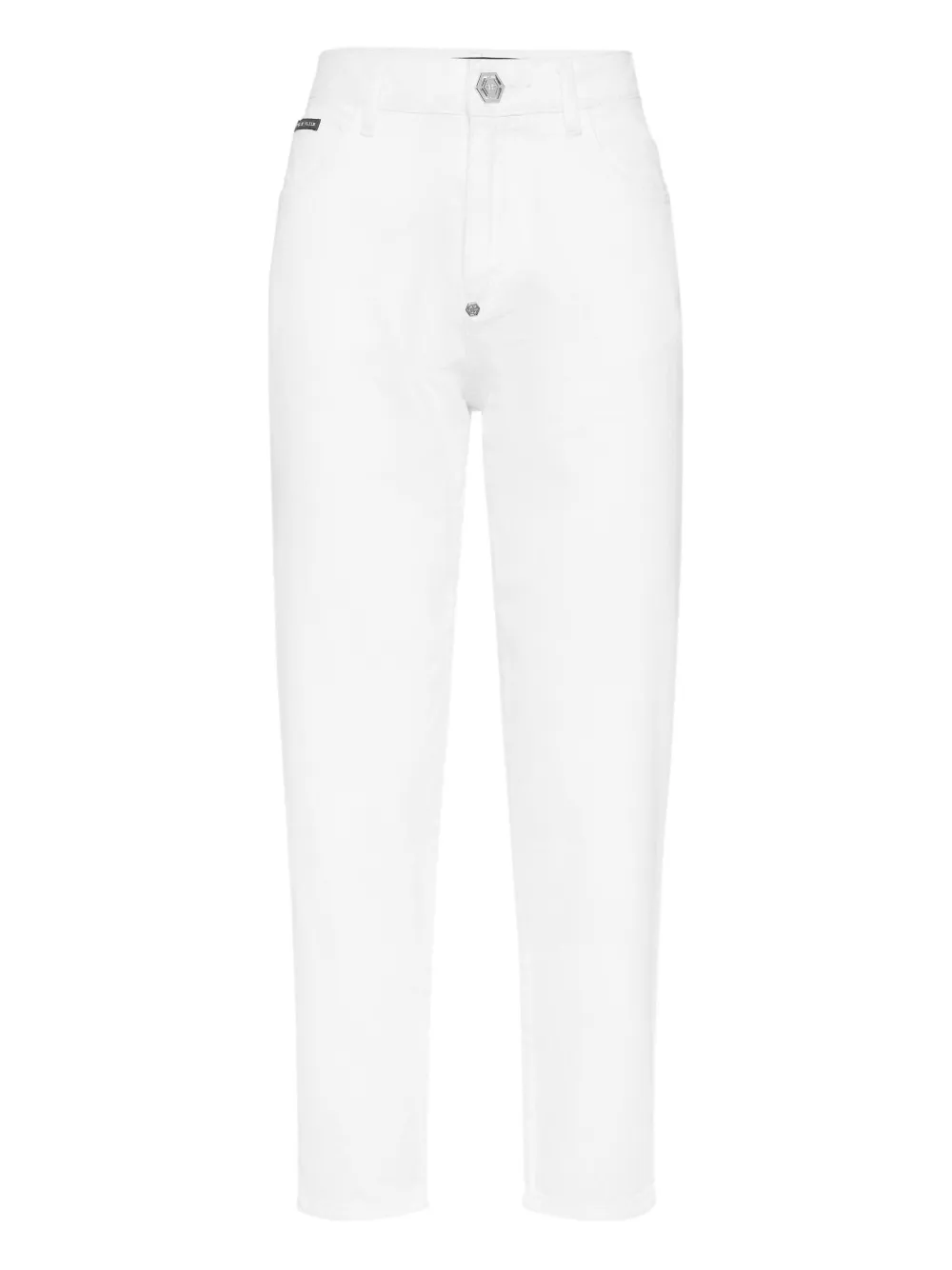 

Джинсы Mom Fit Philipp Plein, белый