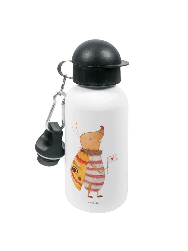 

Mr. & Mrs. Panda Бутылка для воды с изображением флага с изображением мотылька и надписью белого цвета