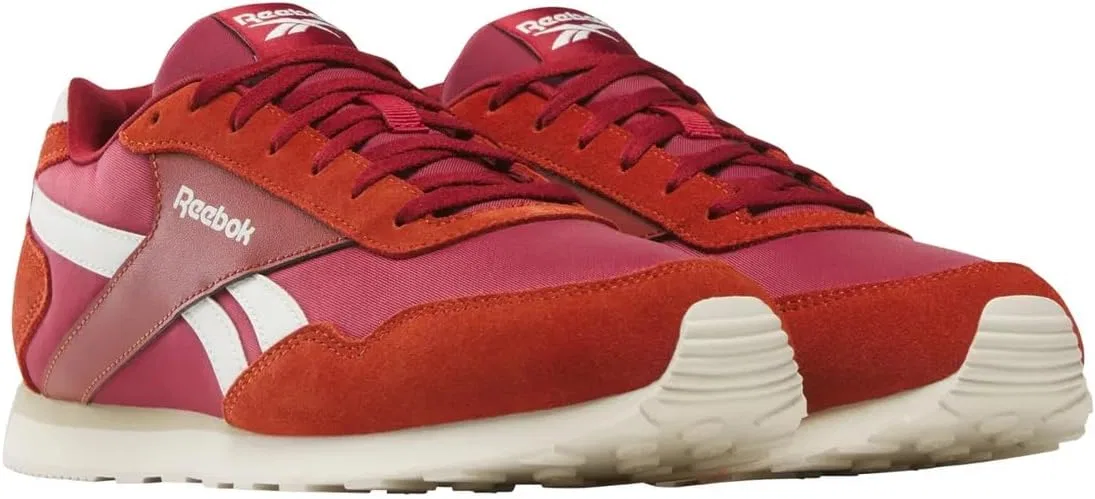 Кроссовки Reebok Unisex Glide Low Trainers, Retro Red Retro Red Chalk — фото 2