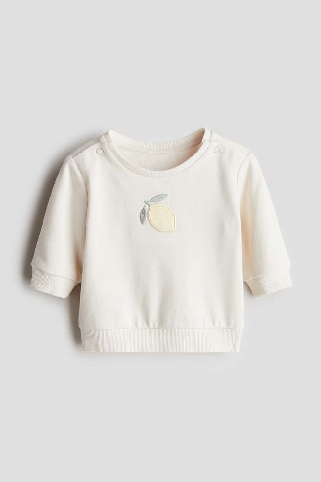 

Свитшот с аппликацией H&M, мультиколор