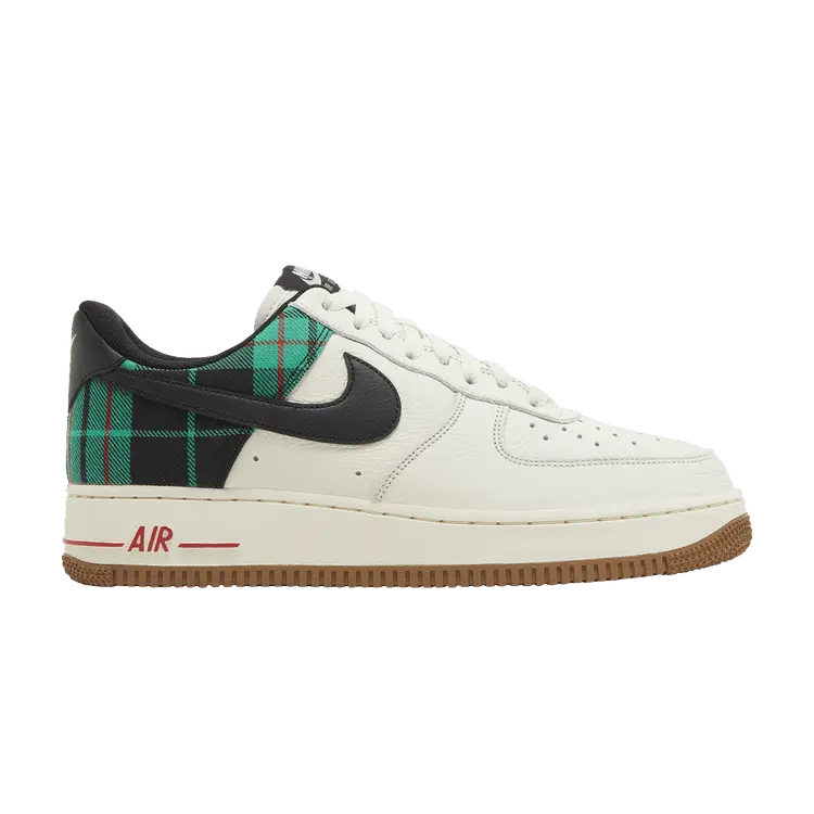 

Кроссовки Nike Air Force 1 '07 LX 'Stadium Green Plaid', кремовый