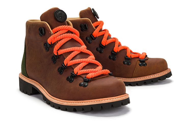 Мужские ботинки Timberland X Nina Chanel Abney 78 кожаные на шнуровке, мультиколор — фото 4