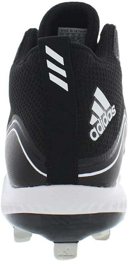 Мужские бейсбольные бутсы adidas Icon V Bounce, белый/черный — фото 3