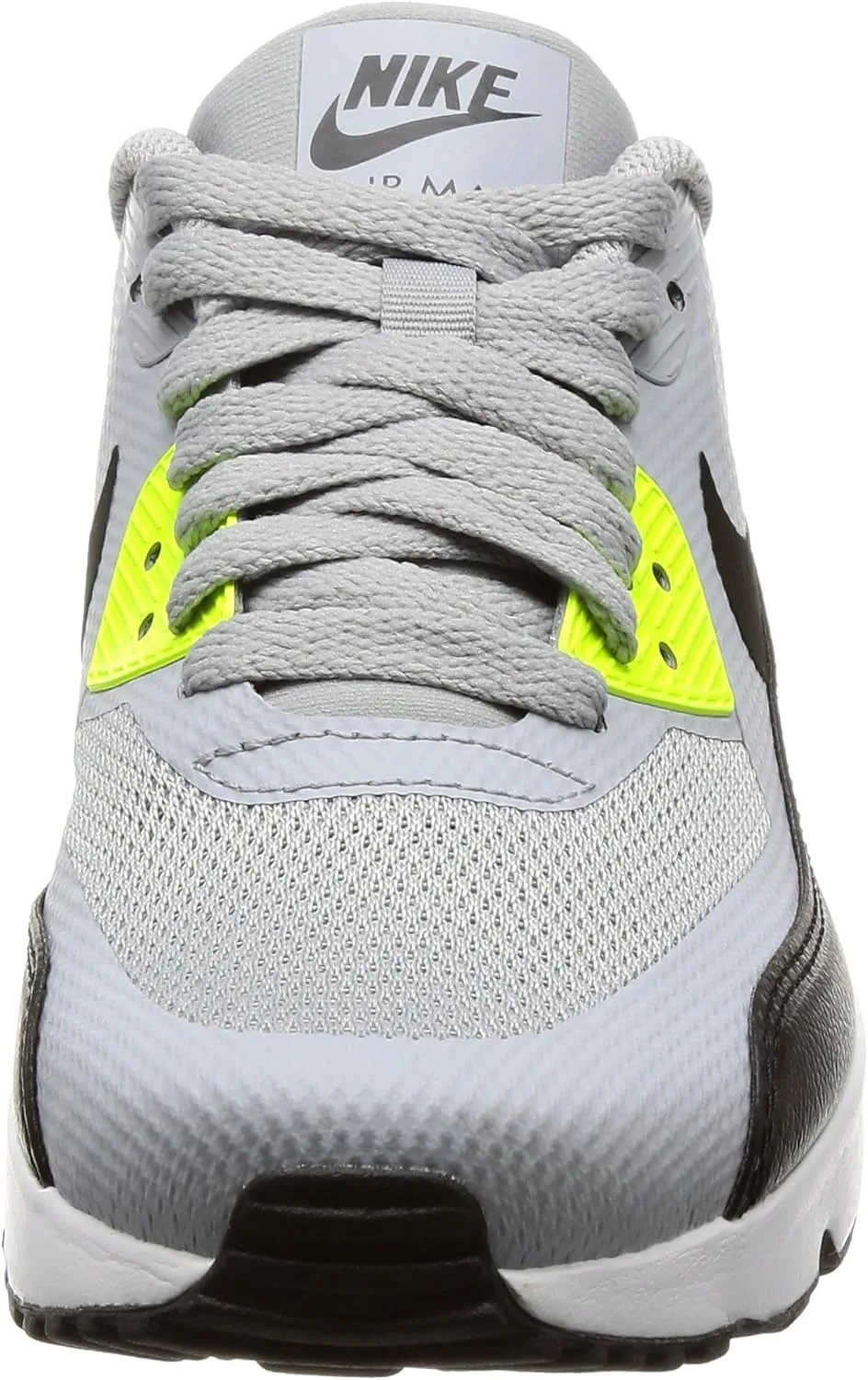 Детские гимнастические кроссовки Nike Air Max 90 Ultra разных размеров (унисекс), ярко-белый/черный/серый — фото 2