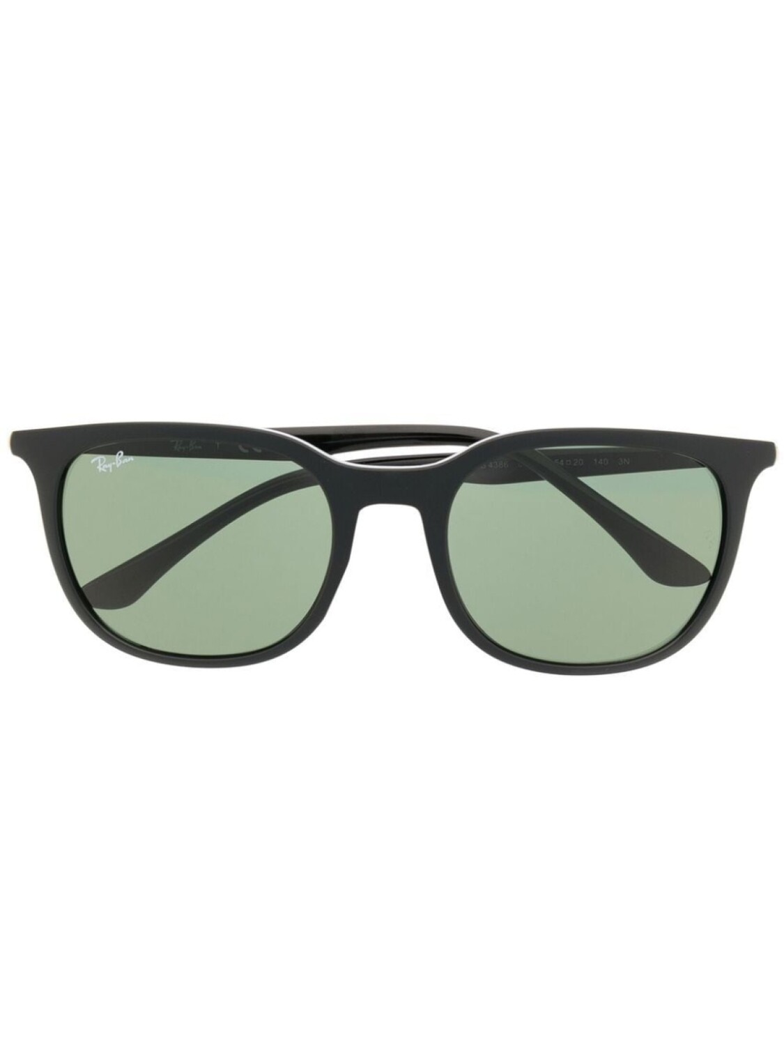 

Ray-Ban солнцезащитные очки в прямоугольной оправе, черный