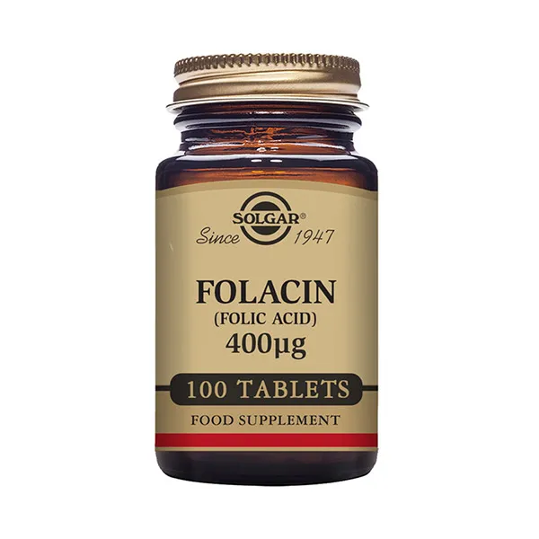 

Биологически активная добавка Folacin (Folic Acid) Solgar, 100 UD