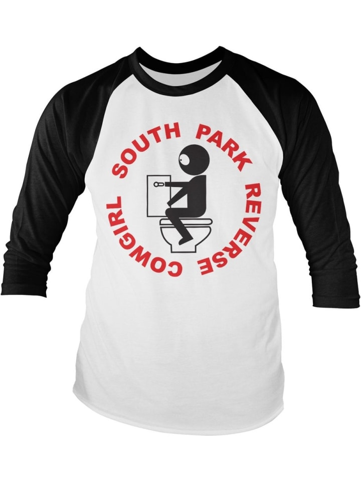 

Рубашка с длинным рукавом South Park, белый