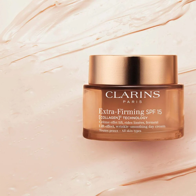 Крем для лица Clarins — JIAOYUNSHI Collagen дневной с яичным белком для упругости кожи увлажняющий, 50 мл — фото 3