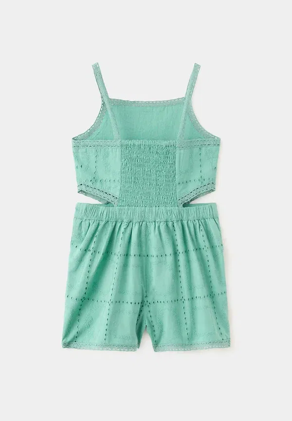 Комбинезон детский Mango Kids, бирюзовый — фото 2