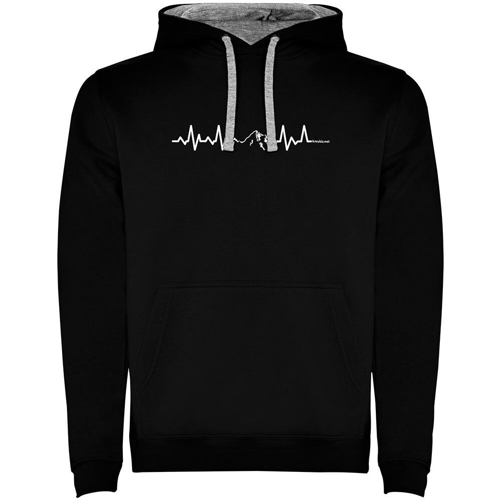 

Худи Kruskis Mountain Heartbeat Two-Colour, черный