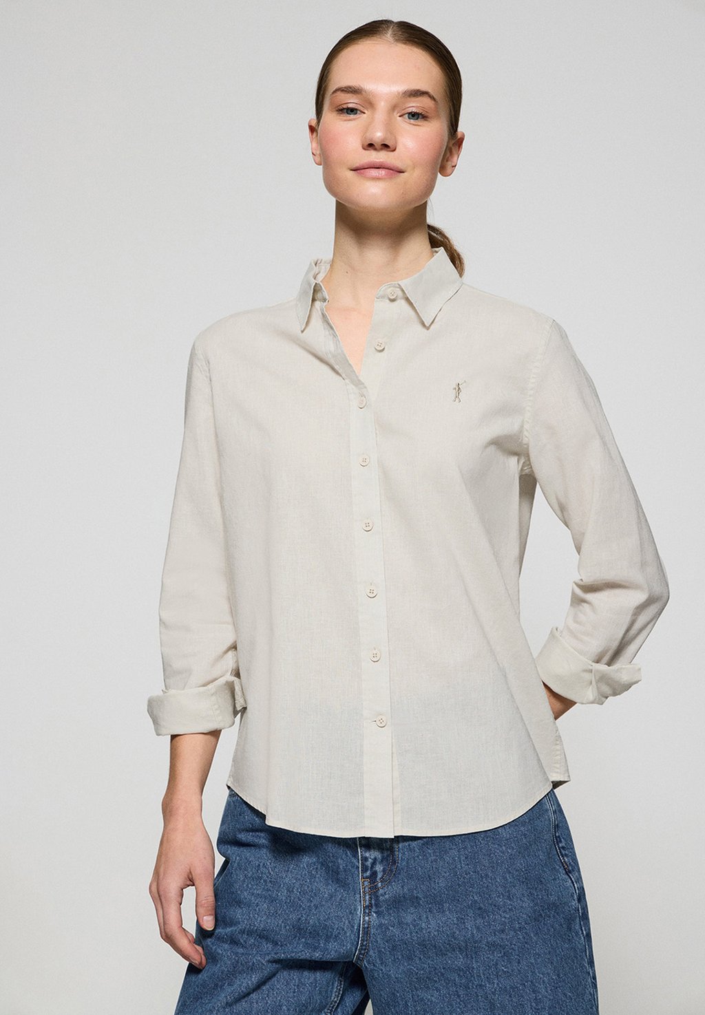 

Рубашка LONG SLEEVE REGULAR FIT RIGBY Polo Club, бежевый