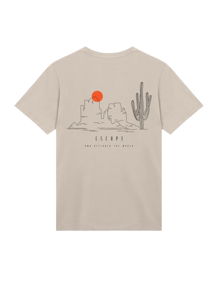 

Футболка Escape Discover the World Саванна в песке F4NT4STIC