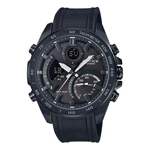 

Часы Men's CASIO EDIFICE Series durable Watch Business Mens Black Analog, черный