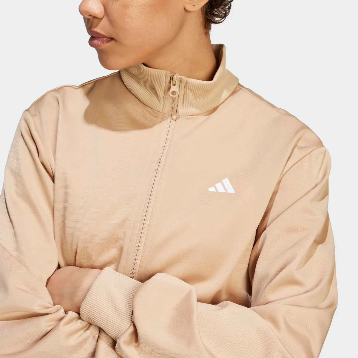 Женский спортивный костюм Essentials Feel Cozy adidas, коричневый — фото 3