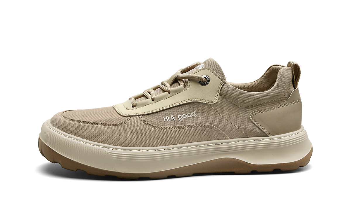 

HLA Мужские повседневные кеды низкие хаки, цвет Khaki