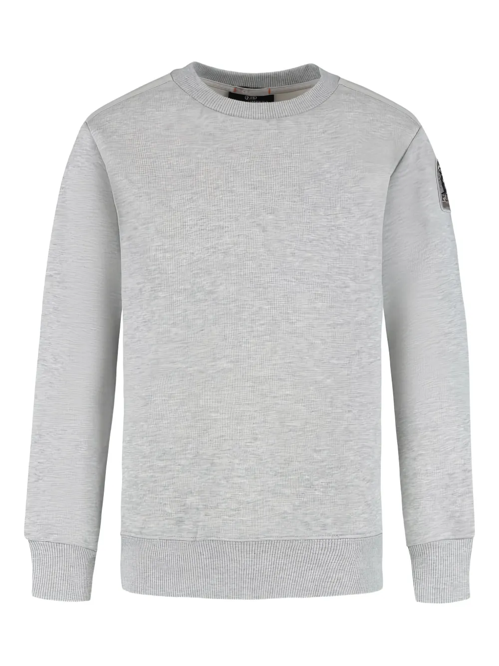 

Свитшот с круглым вырезом и нашивкой-логотипом Parajumpers, серый